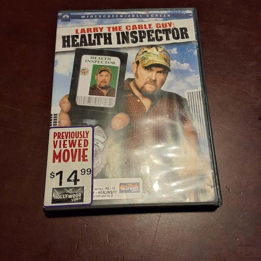 Paramount Pictures Larry The Cable Guy: Health Inspector DVD Widescreen Full